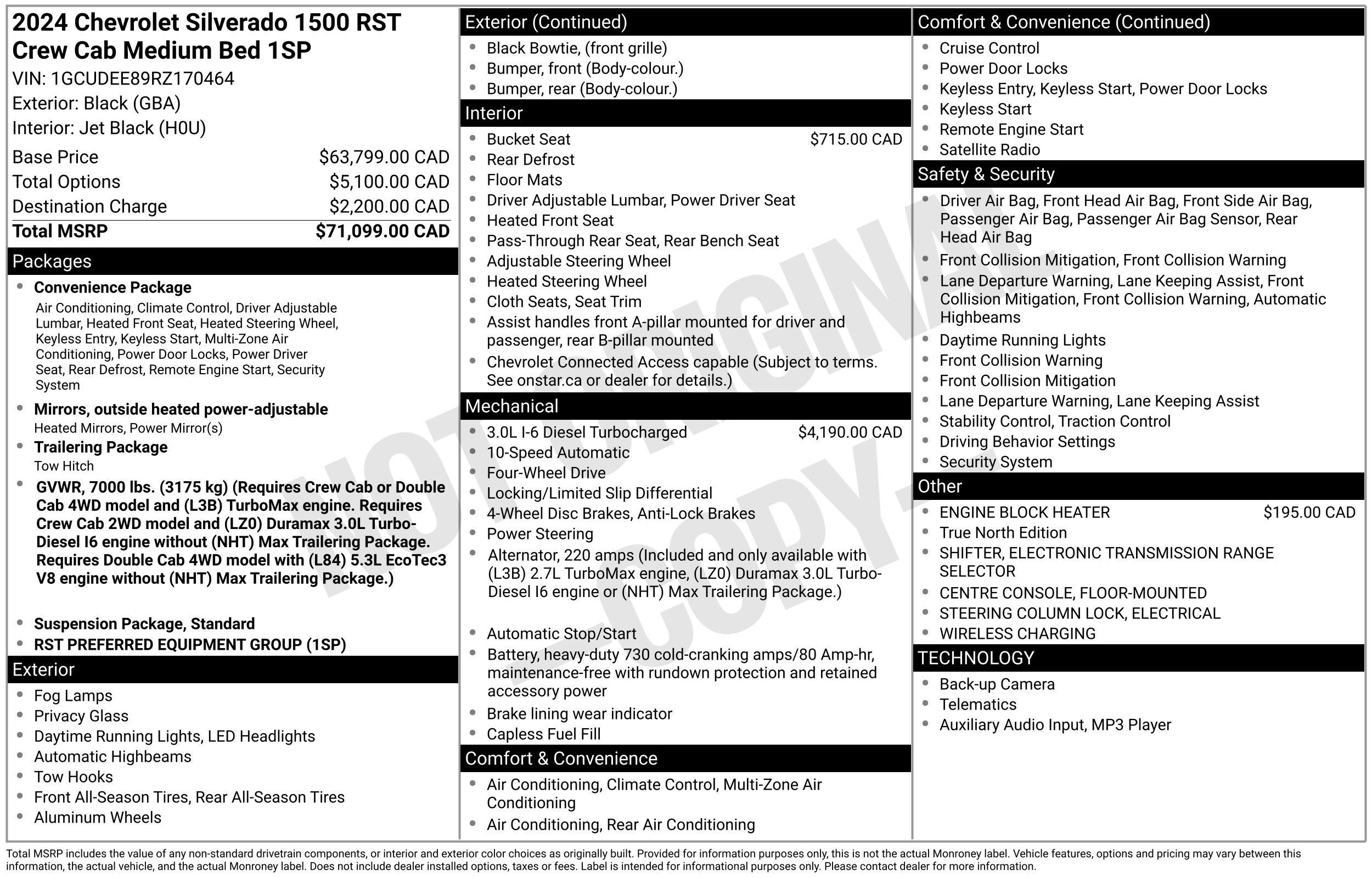 2024 Chevrolet Silverado 1500 RST