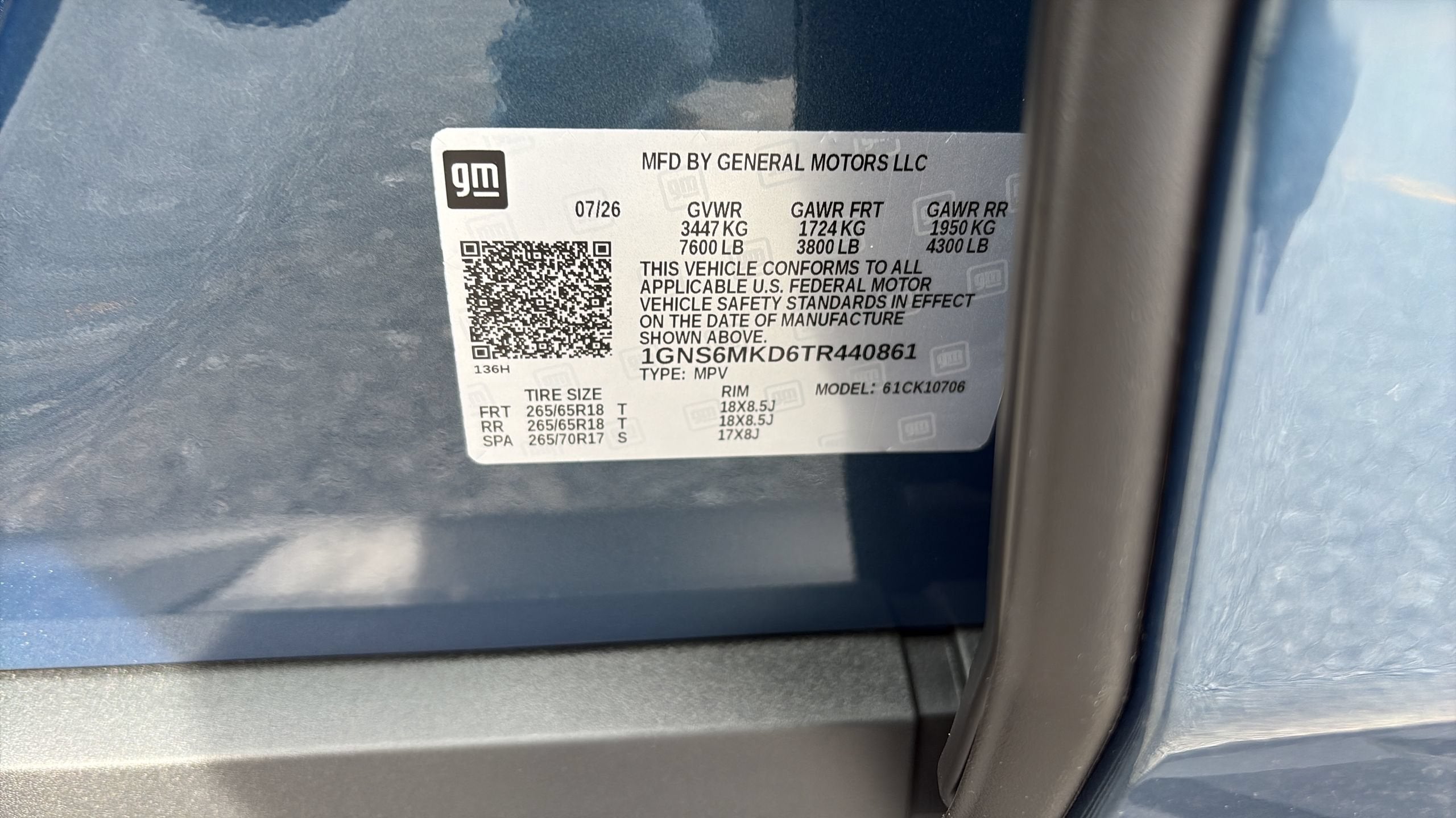 2026 Chevrolet Tahoe LS