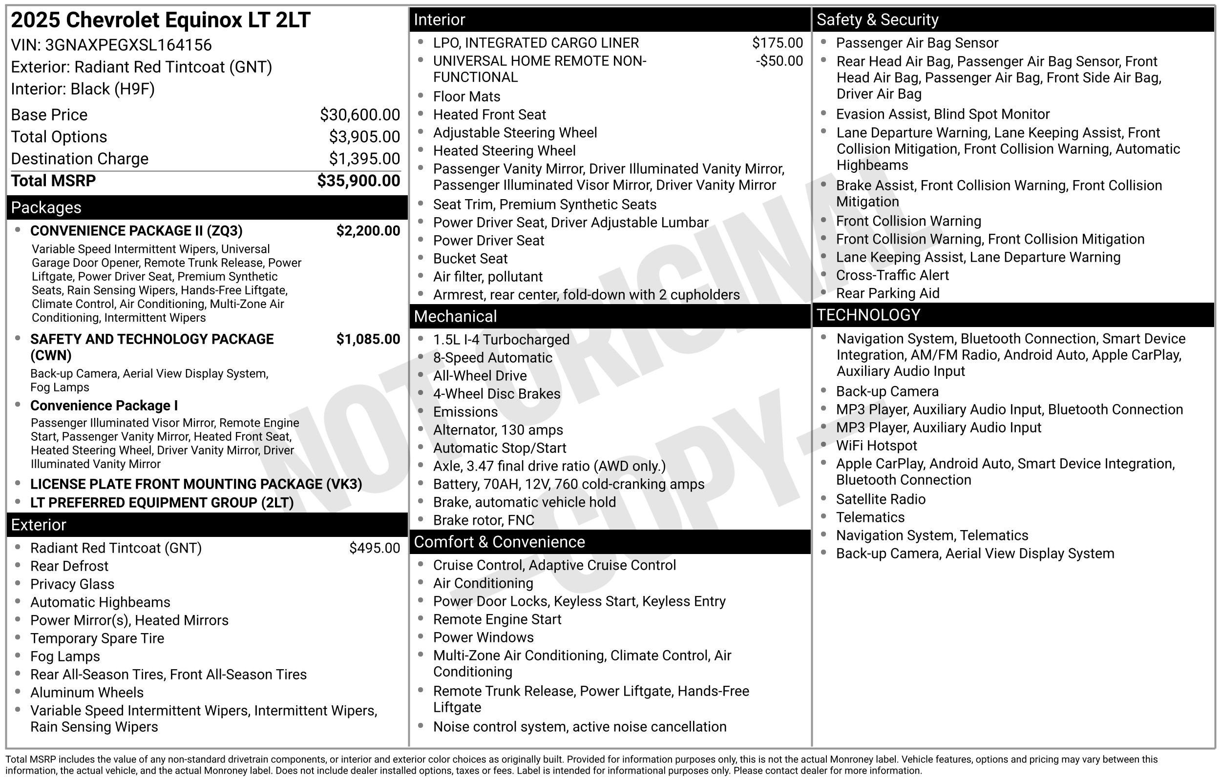 2025 Chevrolet Equinox LT