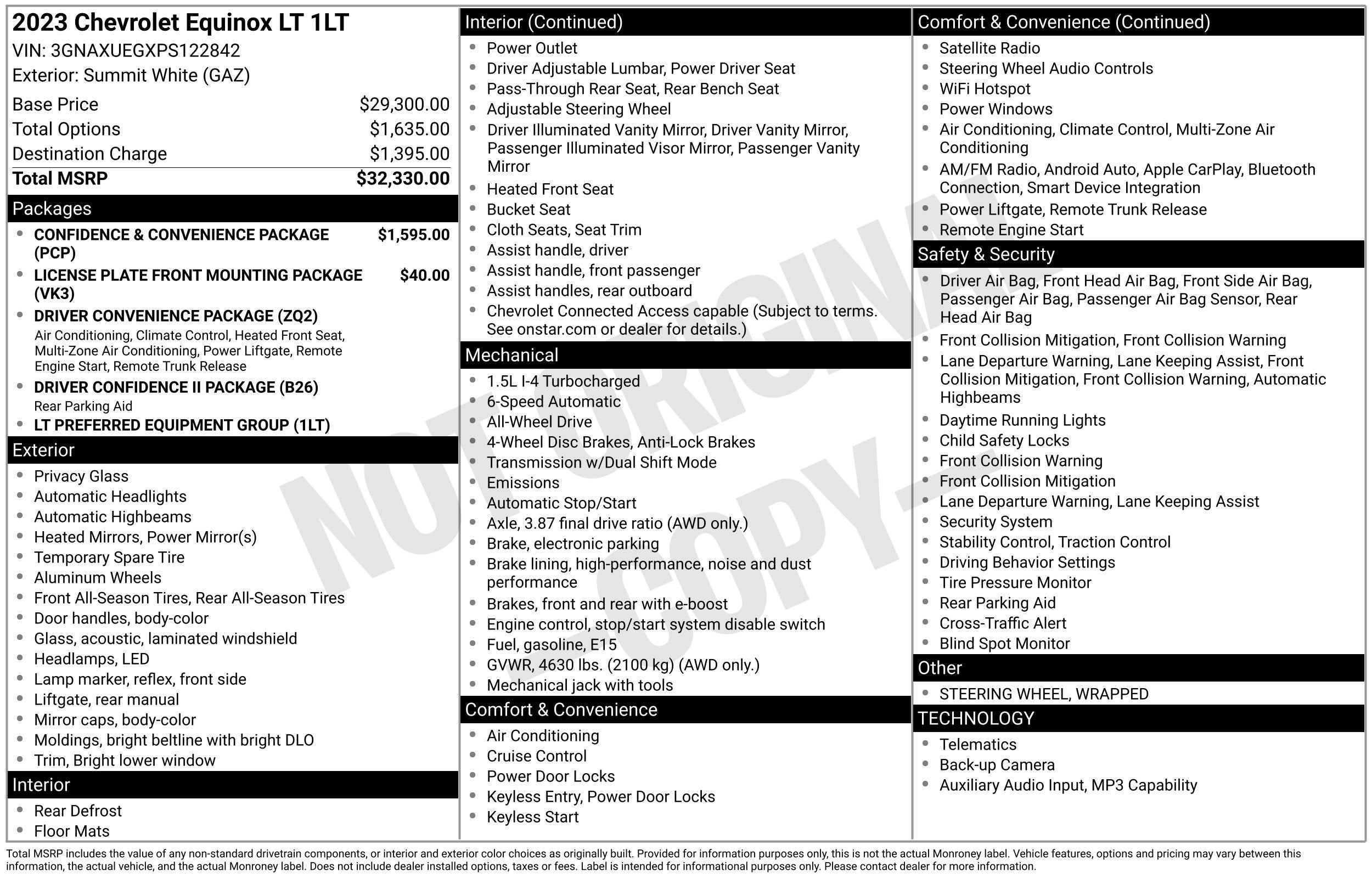 2023 Chevrolet Equinox LT