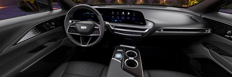 2023 Cadillac LYRIQ Noir interior | Davidson Chevrolet Buick GMC of Rome in Rome NY