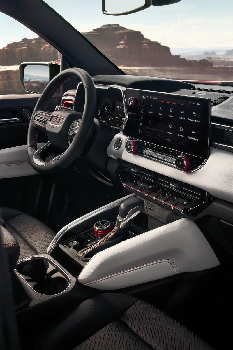 2026 GMC Canyon infotainment system at Davidson Chevrolet of Rome in Rome NY