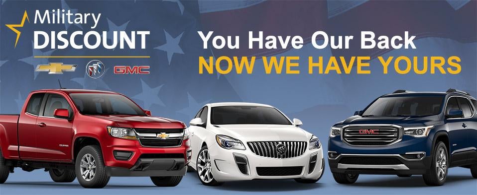 GM Military Discount at Davidson Chevrolet Cadillac Buick GMC of Rome in Rome NY