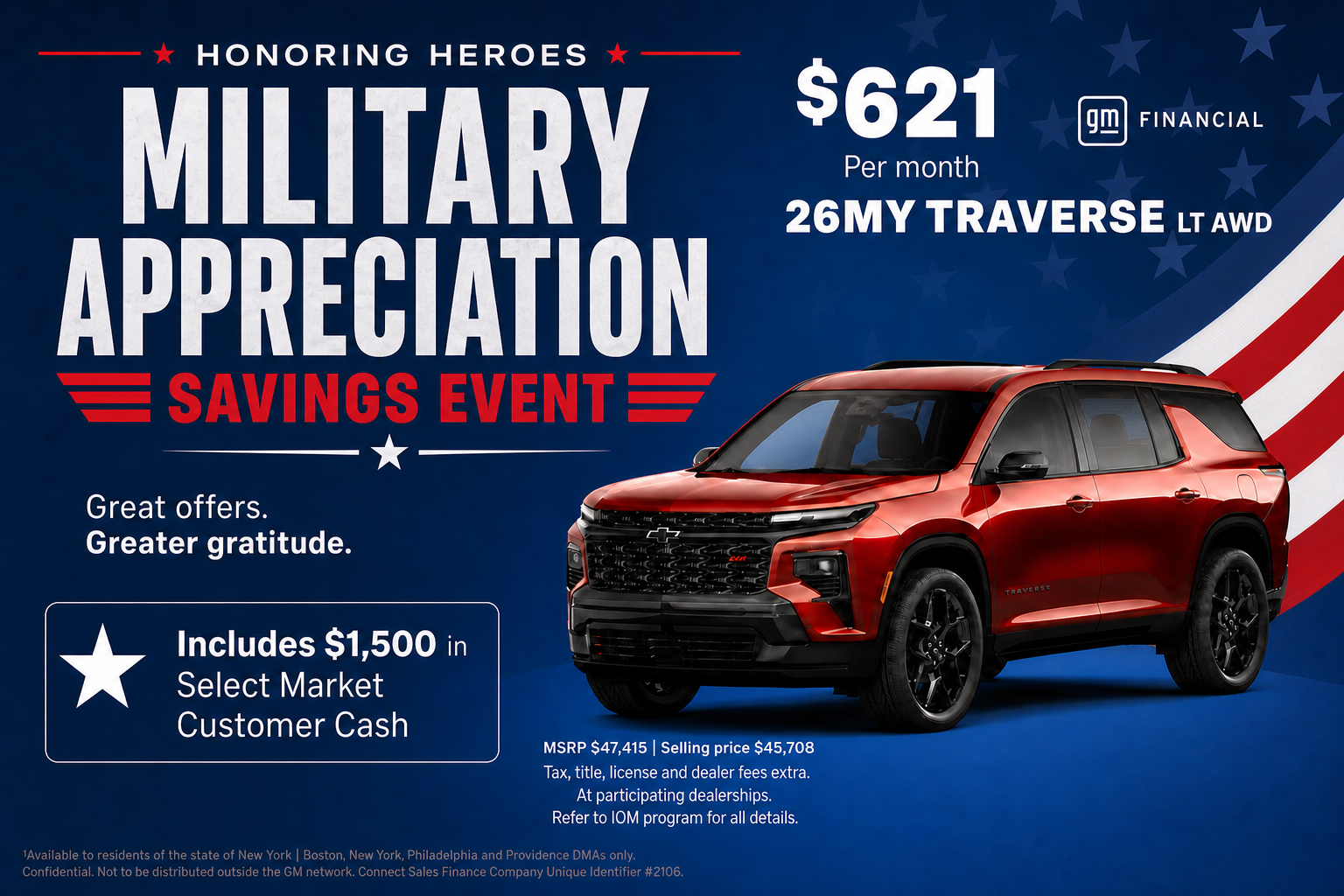 Military Appreciation Saving Event